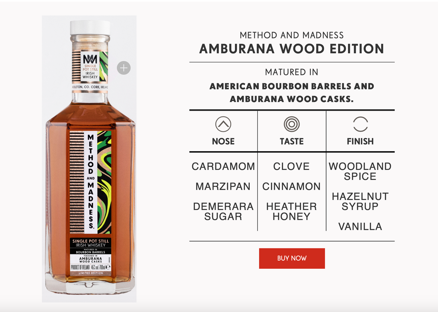 Method and Madness Amburana Wood Edition