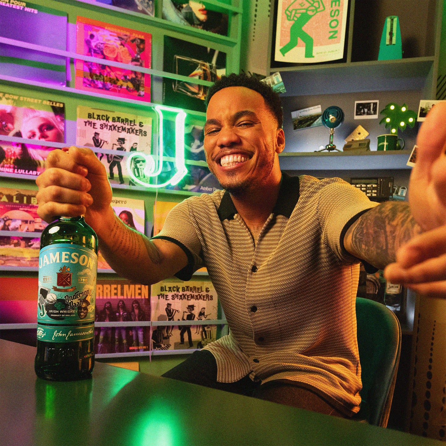 Jameson Limited Edition Anderson Paak Bottle